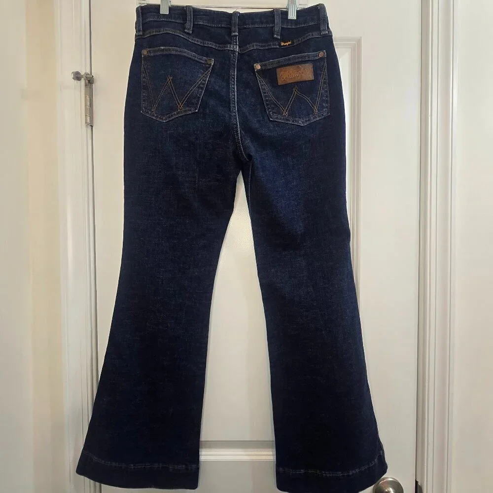 Women's Wrangler Ellery High Rise Trouser Jean - Dark Wash